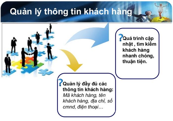 quản lý thông tin khách hàng